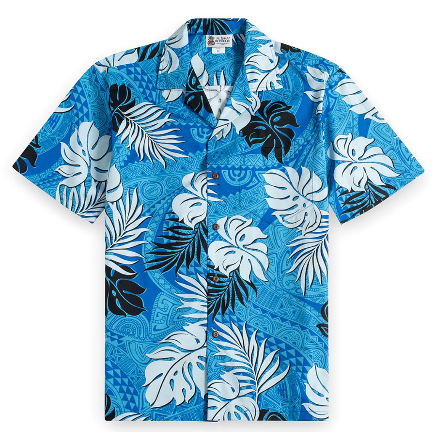 Youth 135G 4-Way Stretch Breathable UV resistant Hawaiian Shirts 3