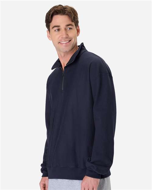 Unisex Beefy® Sweats Premium Heavyweight Quarter-Zip Sweatshirt - OG900 7