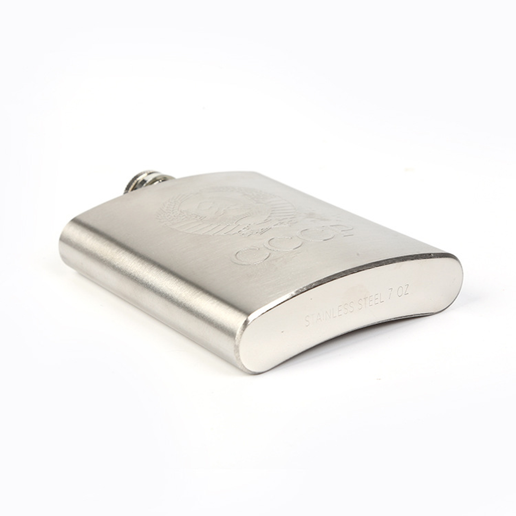 5oz Stainless Steel Wine Flagon 4