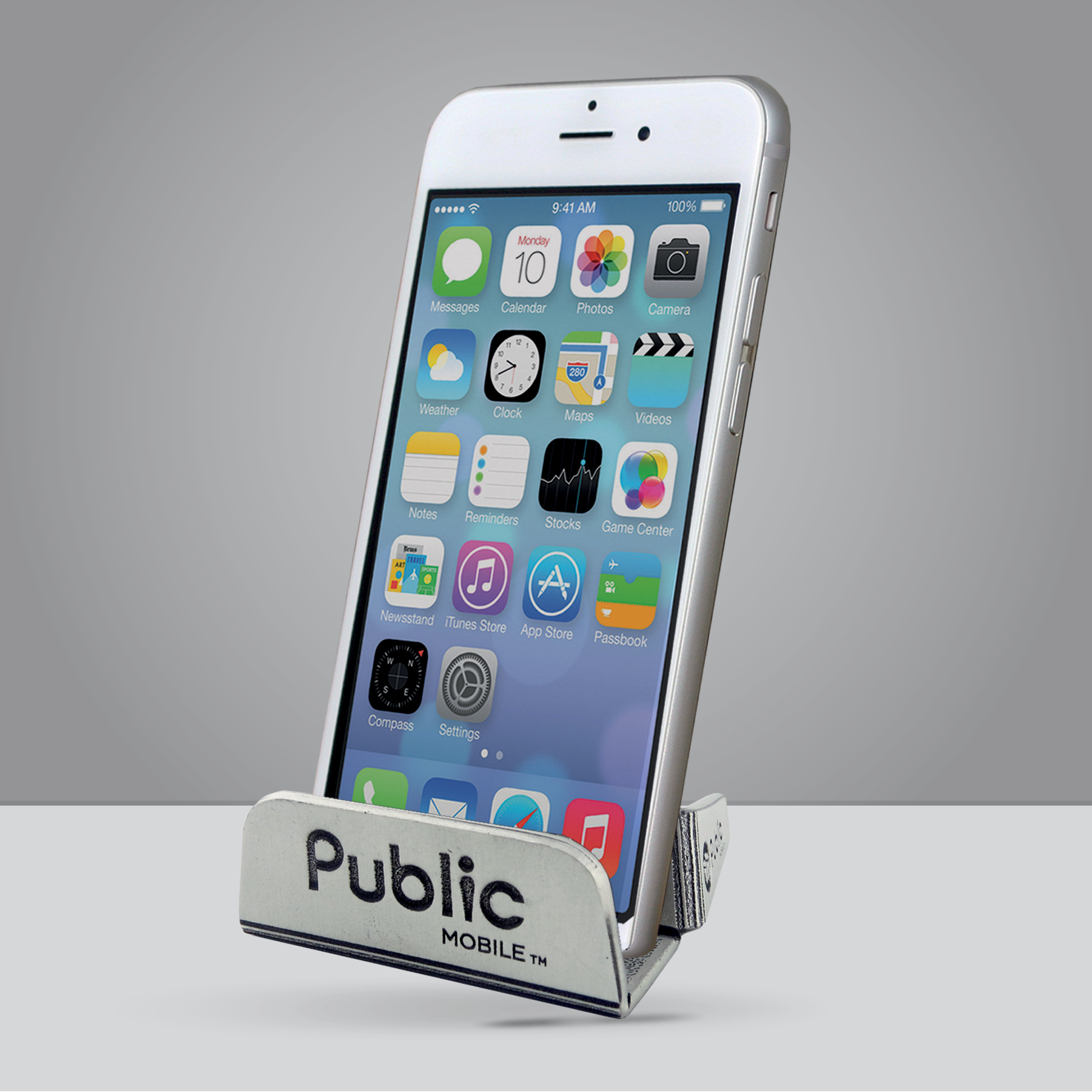 Pewter Phone Stand 4