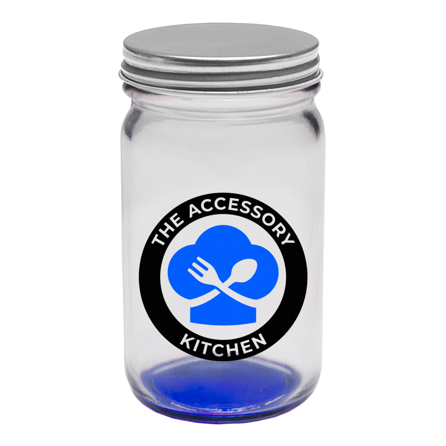 8 oz. Mason Jar Storage Container (2 Color Imprint) 5