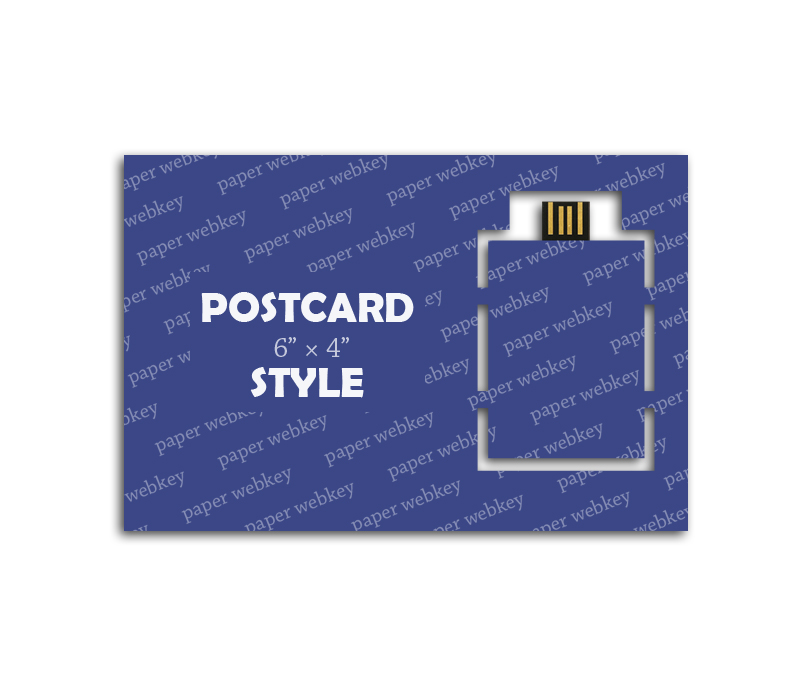 6 inch Postcard 4" x 6" Paper Webkey 1