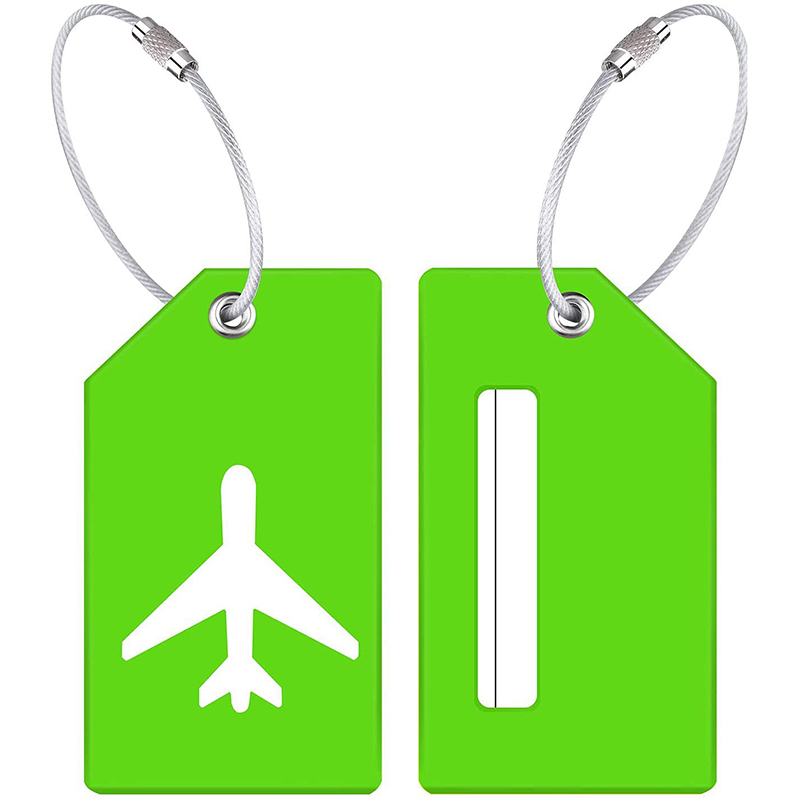 Silicone Luggage Tag with Name ID Card 29
