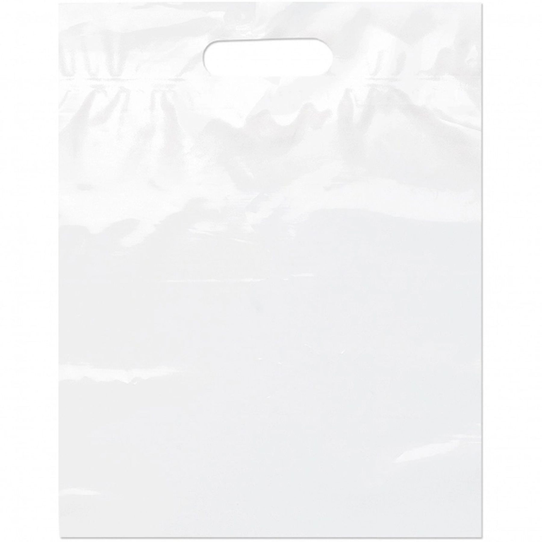 Die Cut Handle Promotional Plastic Bag 13