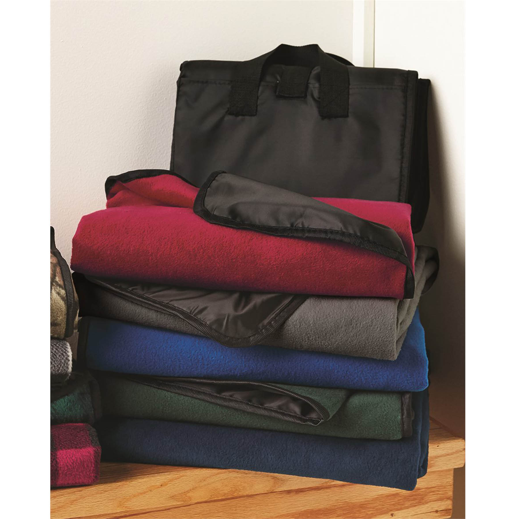 200D Nylon Oxford Waterproof Foldable Picnic Blanket 2