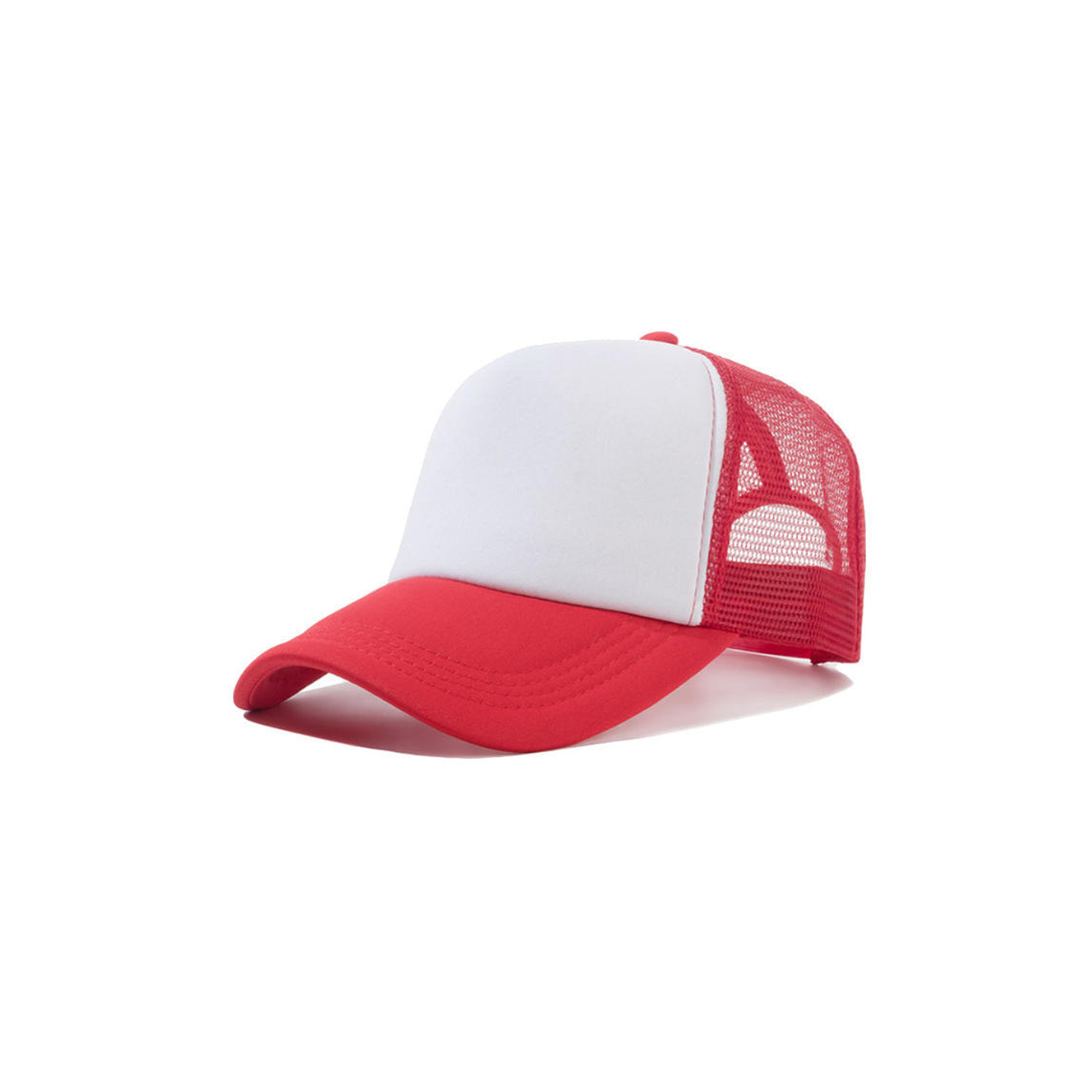Five Panel Foam Front Trucker Cap With Mesh Back 16