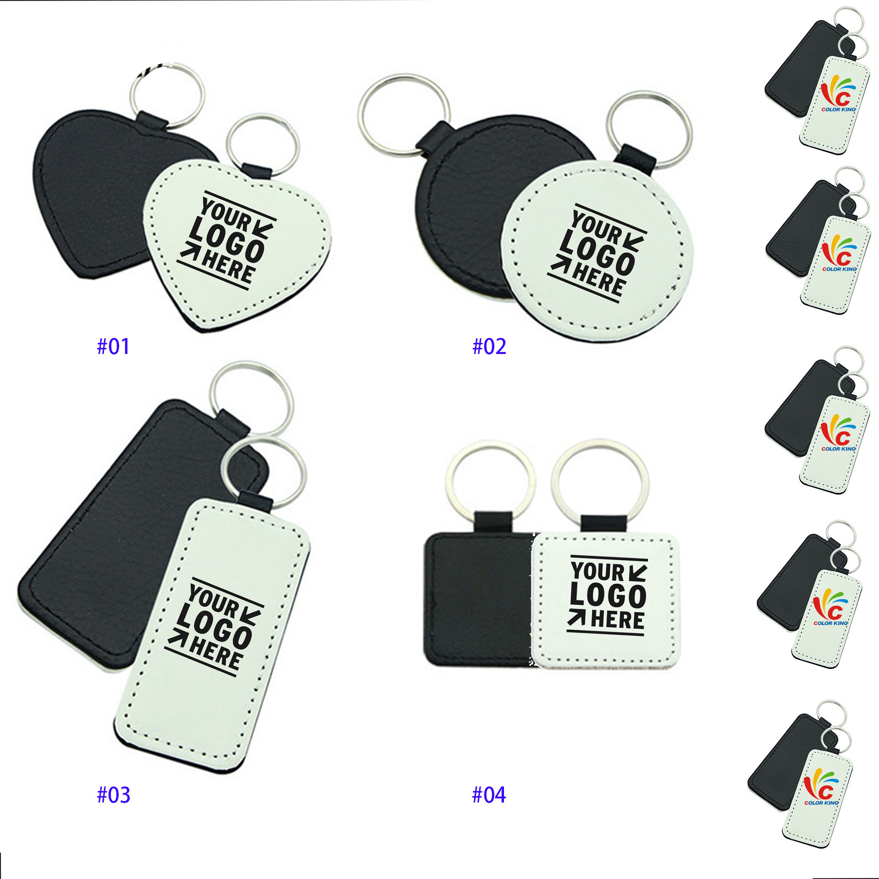 Sublimation Blank Keychain 3
