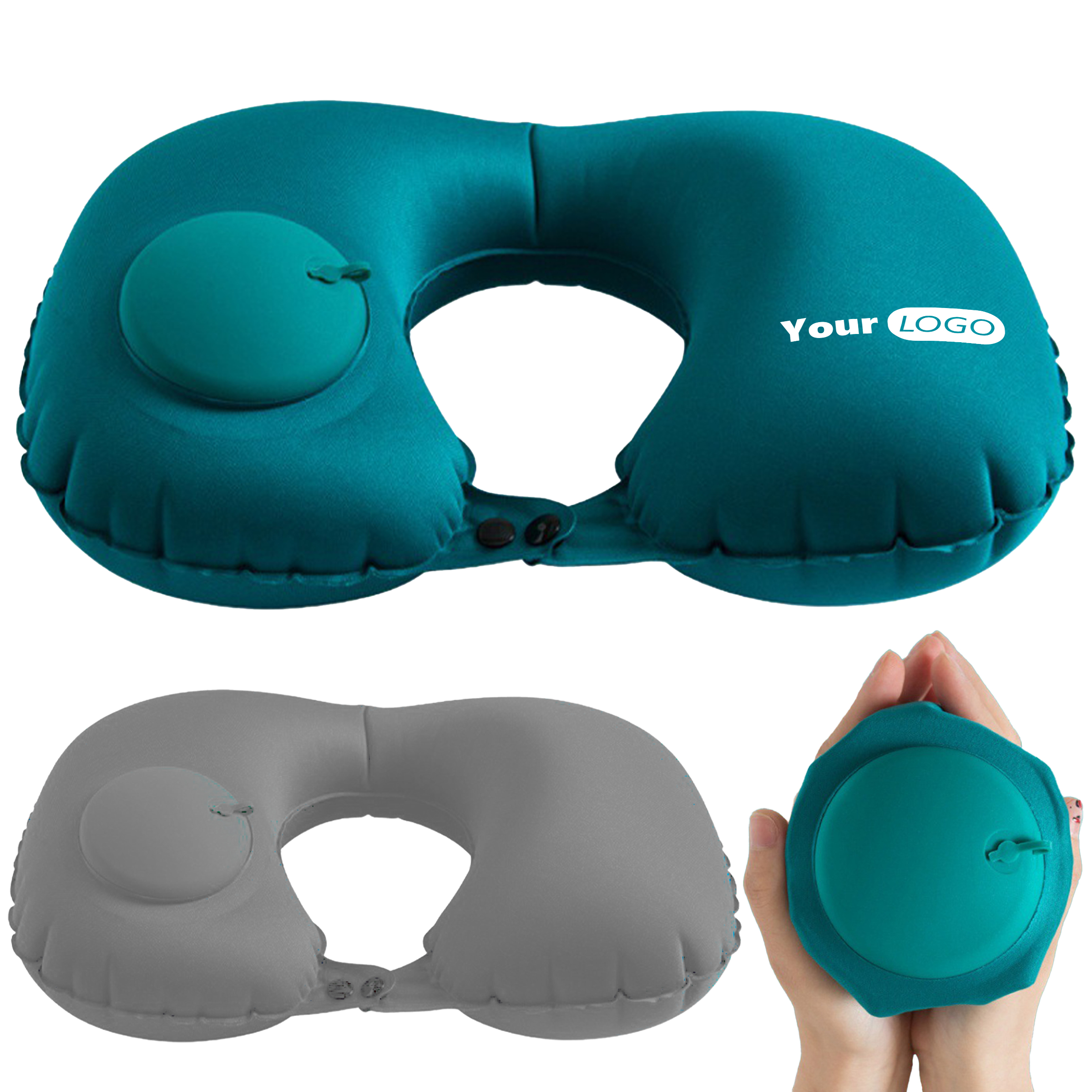 Polyester Folding Portable Neck Pillow 6
