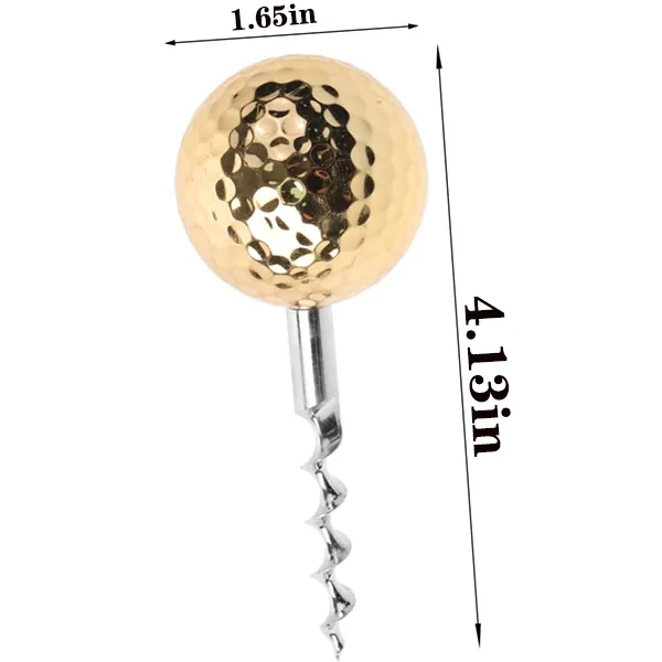 Mini Pocket Golf Ball Shaped Wine Opener/Corkscrews 8