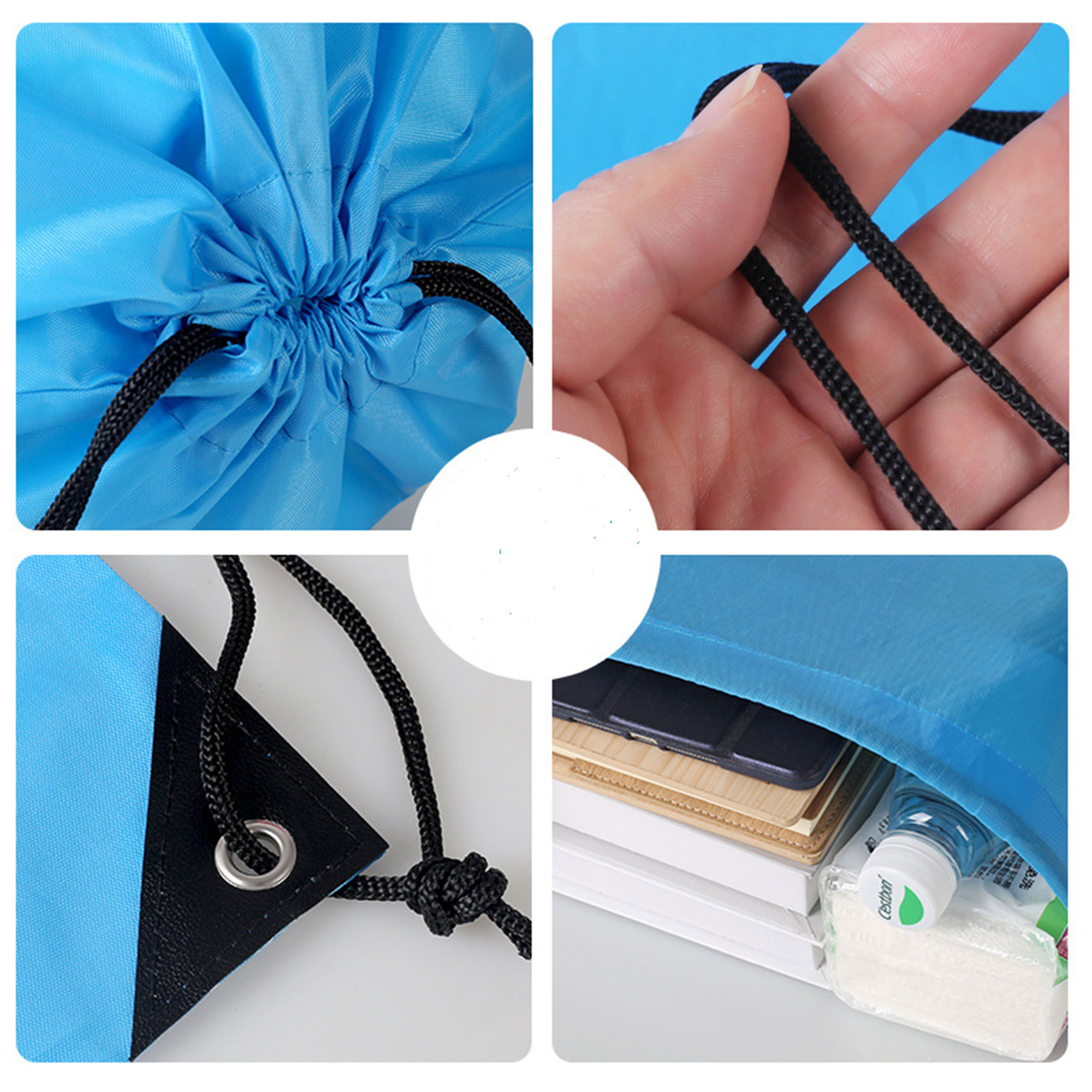 Stylish Polyester String Backpack 2
