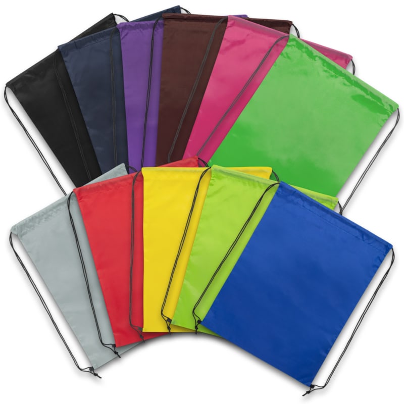 Drawstring Nylon Tote Bag 9