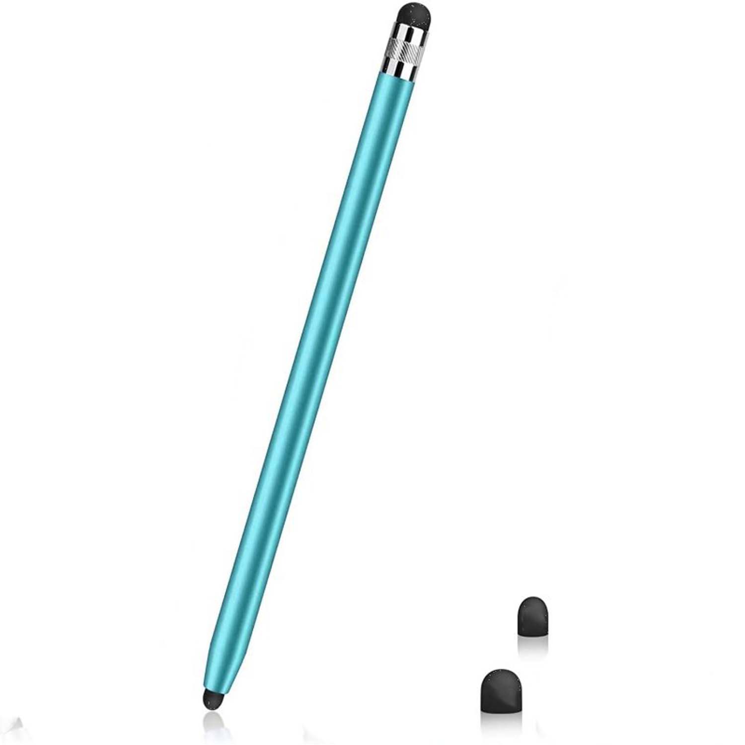 2 Head Rubber Stylus Metal Pen 3
