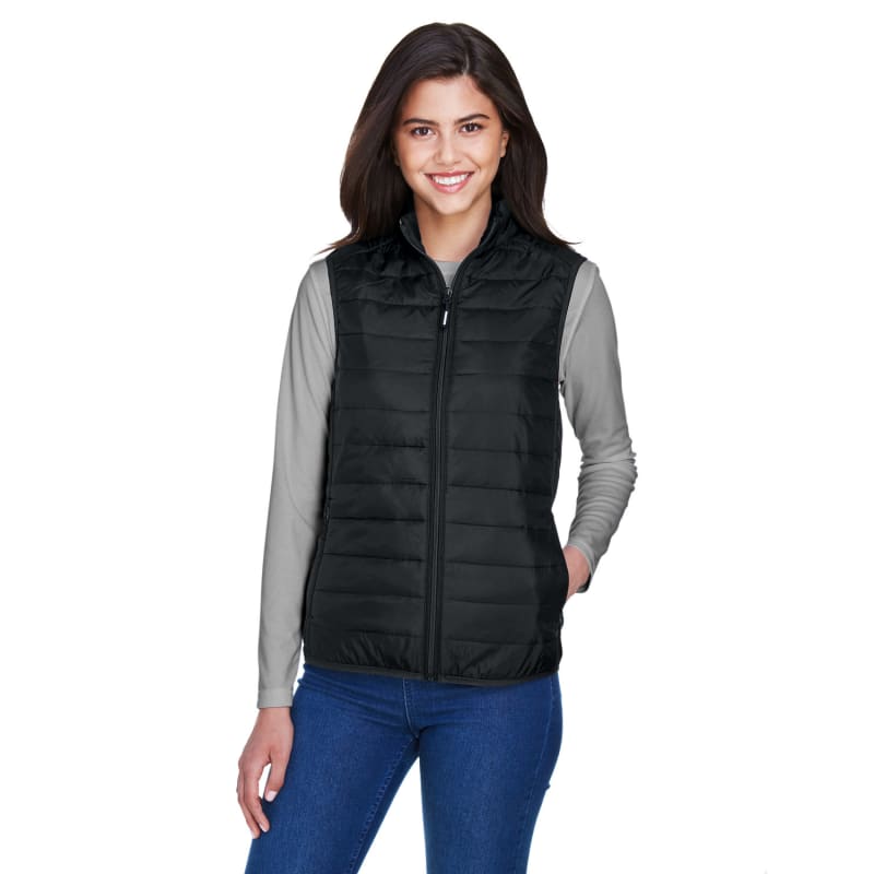 CORE365 Ladies' Prevail Packable Puffer Vest 4
