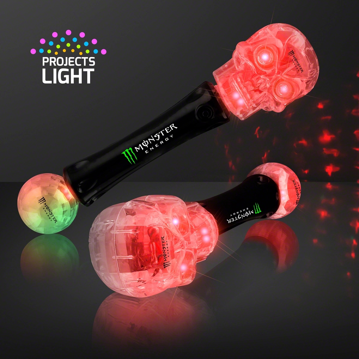 Flashing Skull LED Wand with Sound 4