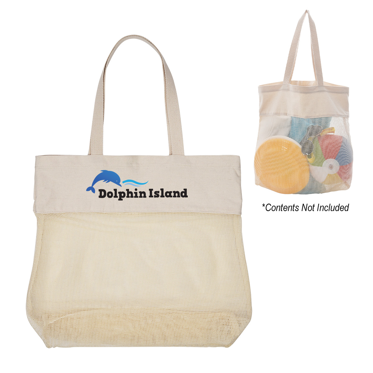 Carlisle Cotton Mesh Tote Bag 2