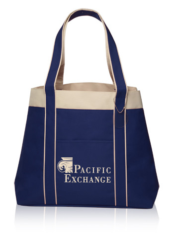 Donna Polyester Tote Bags, custom tote bag with logo imprint 7