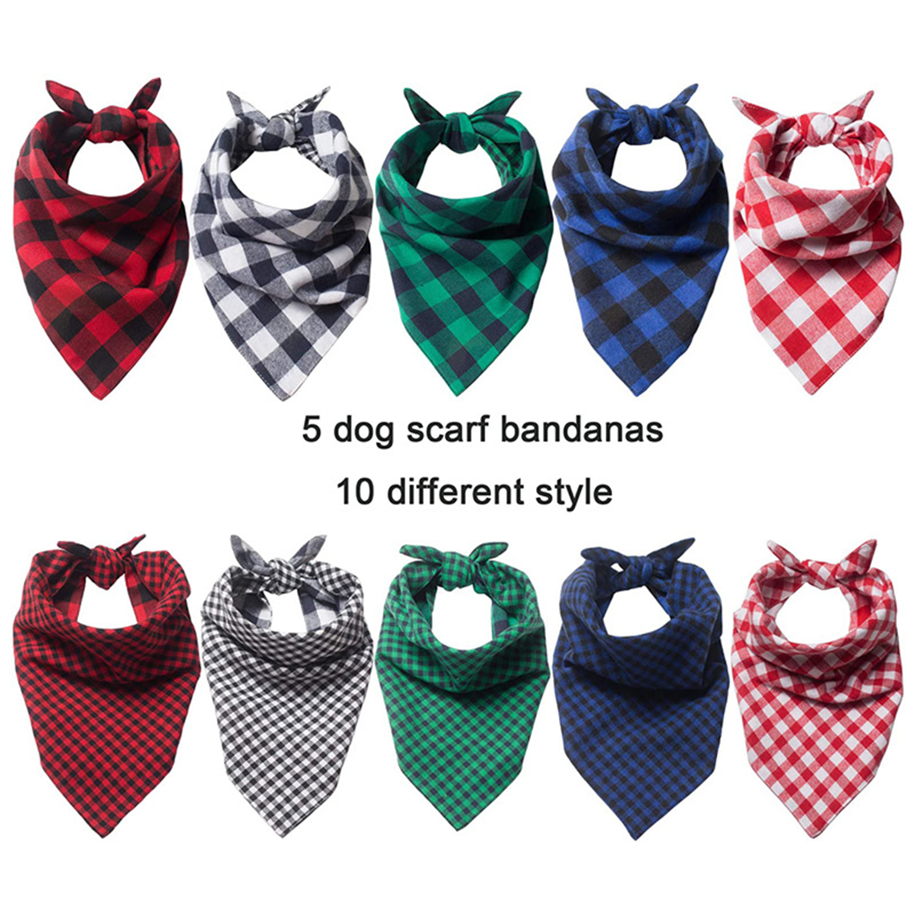 Pet Christmas Hat And Scarf Set 2