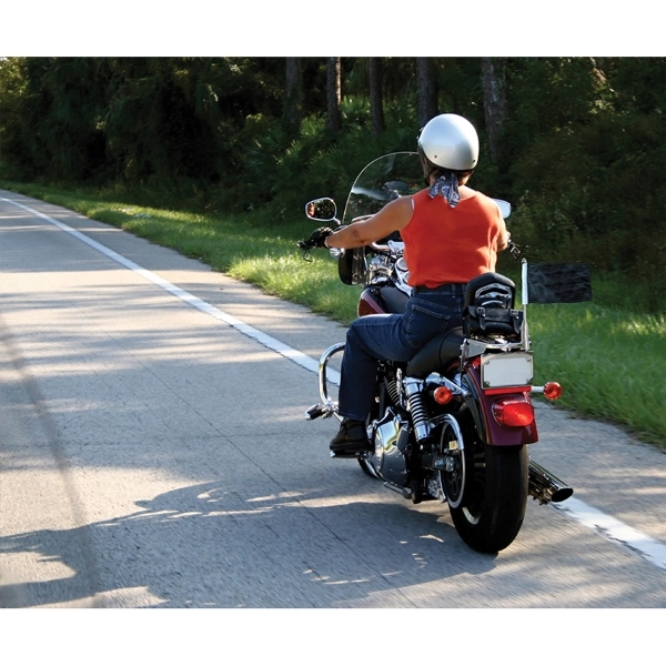 Semi-Stock Blanks Motorcycle Flags - wPoly 6" x 9" 1