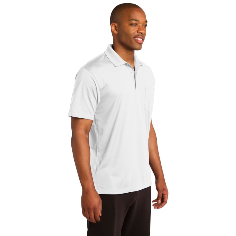 Sport-Tek Micropique Sport-Wick Pocket Polo. 10