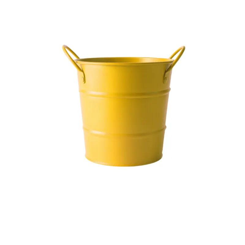 Metal Ice Bucket With Handles 4