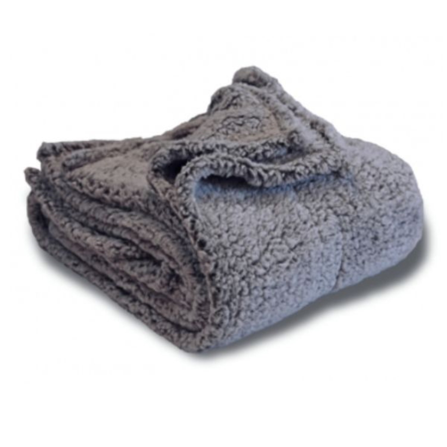 Sherpa Blanket 225G Frosted Polyester , 50" x 60"