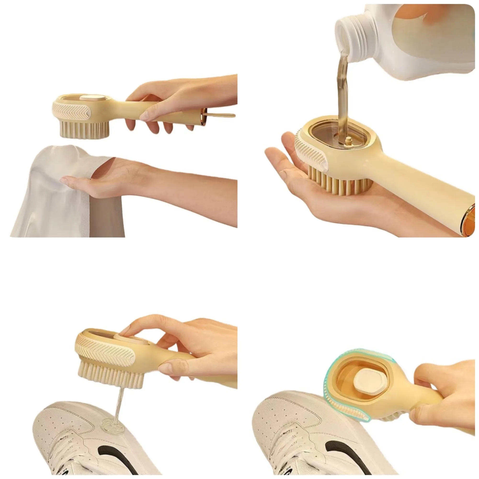 Custom Logo Shoe Brush Household Cleaning Brush 4