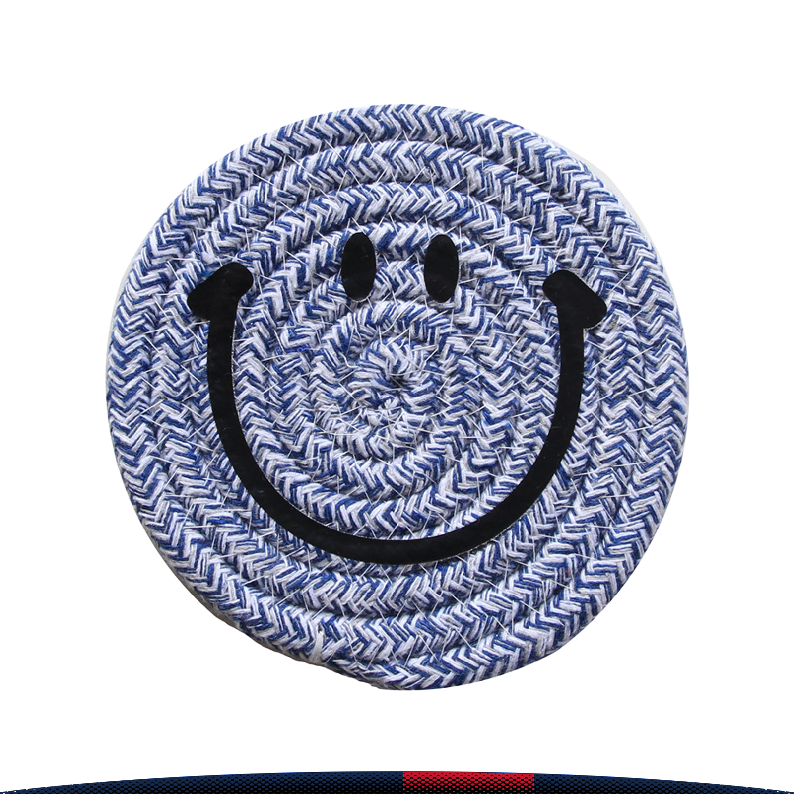 Smiling Face Woven Mat 16