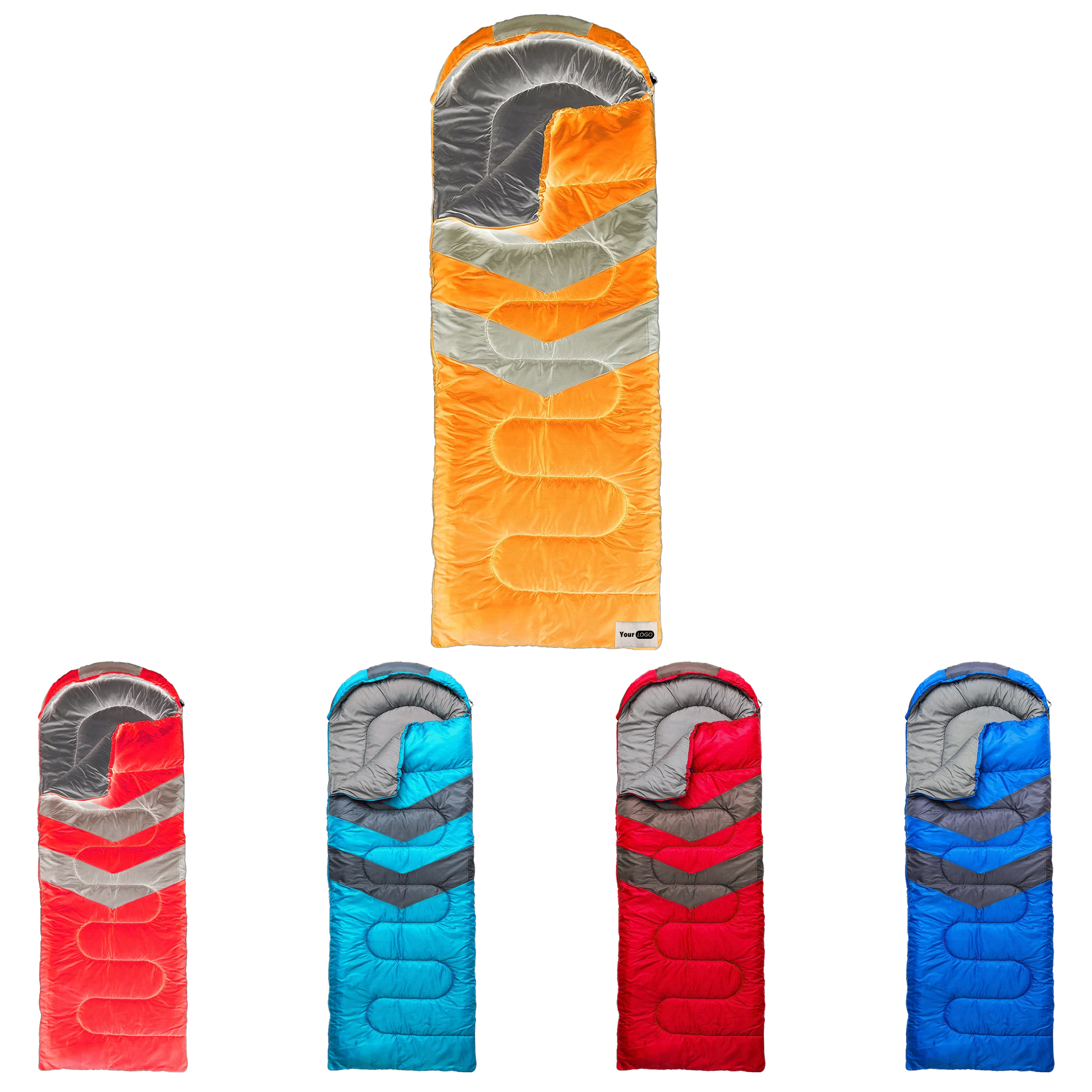 Polyester Weather-Resistant Sleeping Bag For All-Season Comfort 6