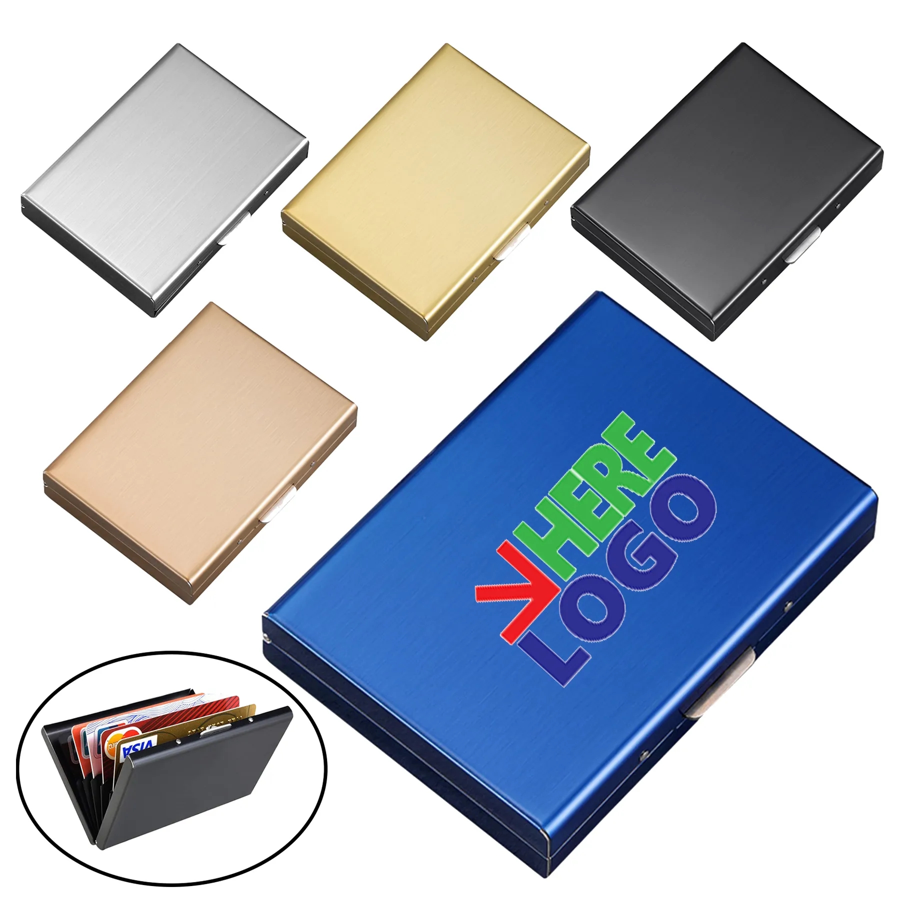 Professional Metal Business Card Case 4