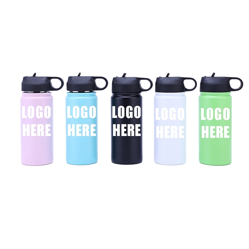 Custom 16 oz Stainless Steel Vacuum Insulated Water Bottle, custom water bottle with logo imprint 2