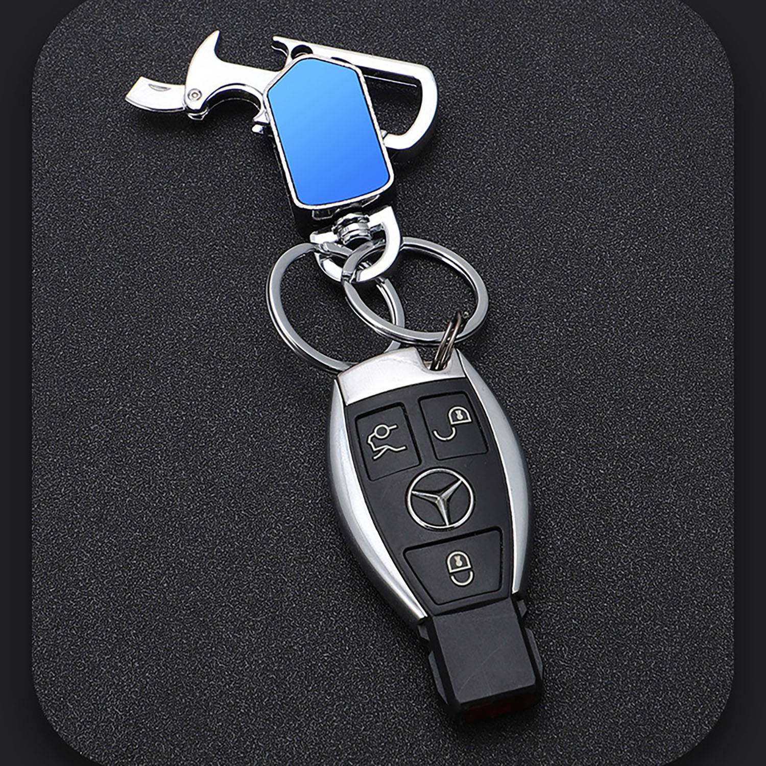 Universal 360° Rotatable Key Fob Holder Bottle Opener 3