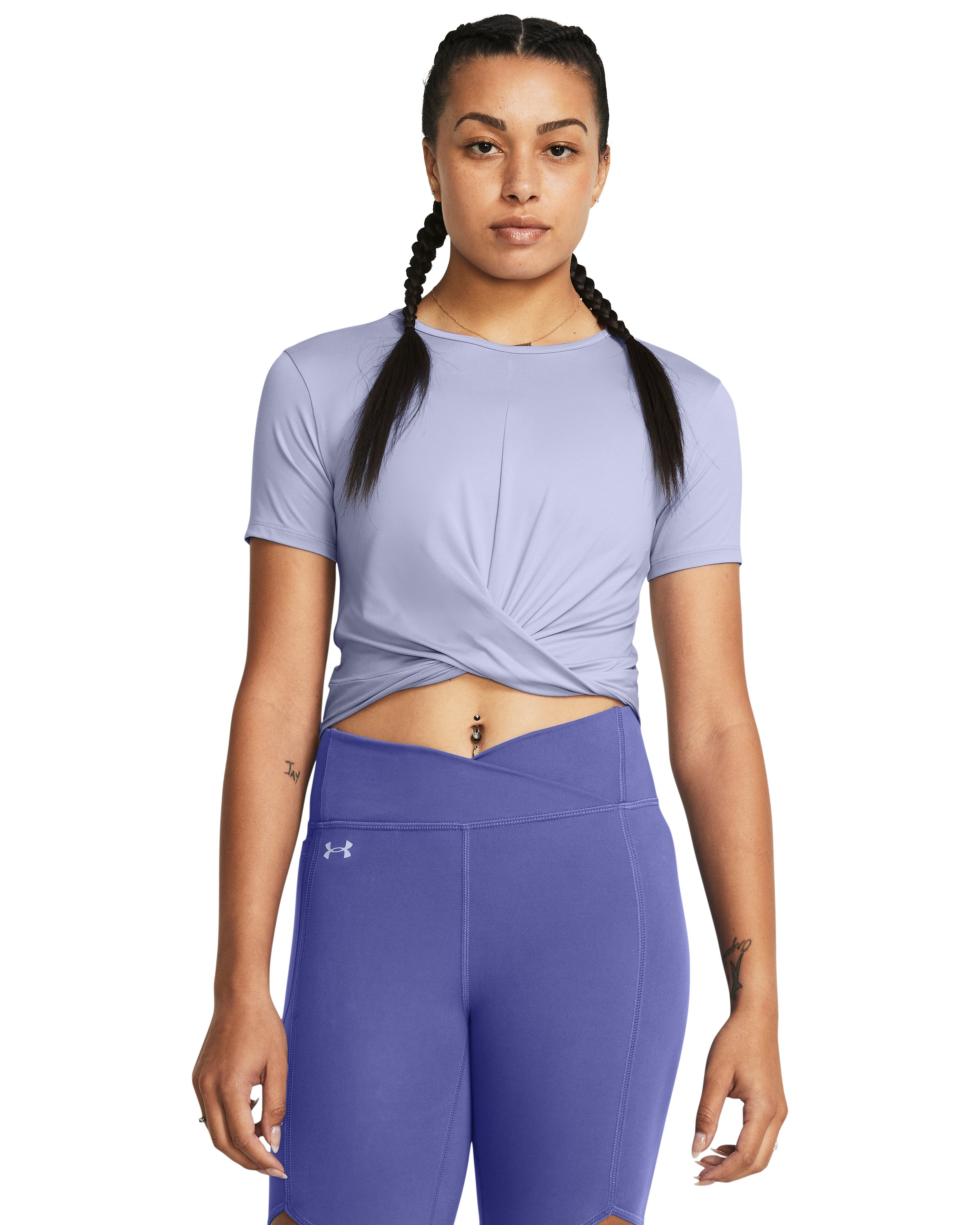 UA Motion Crossover Women's Crop Short Sleeve 2