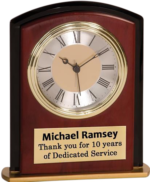 Marc Mahogany Finish Clock II 2