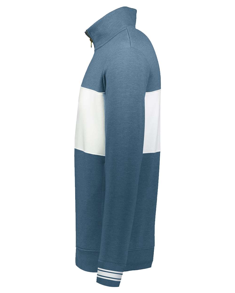 Men's All-American Fleece Colorblocked Quarter-Zip Sweatshirt - 229565, custom hoodie or sweatshirt with logo imprint 4