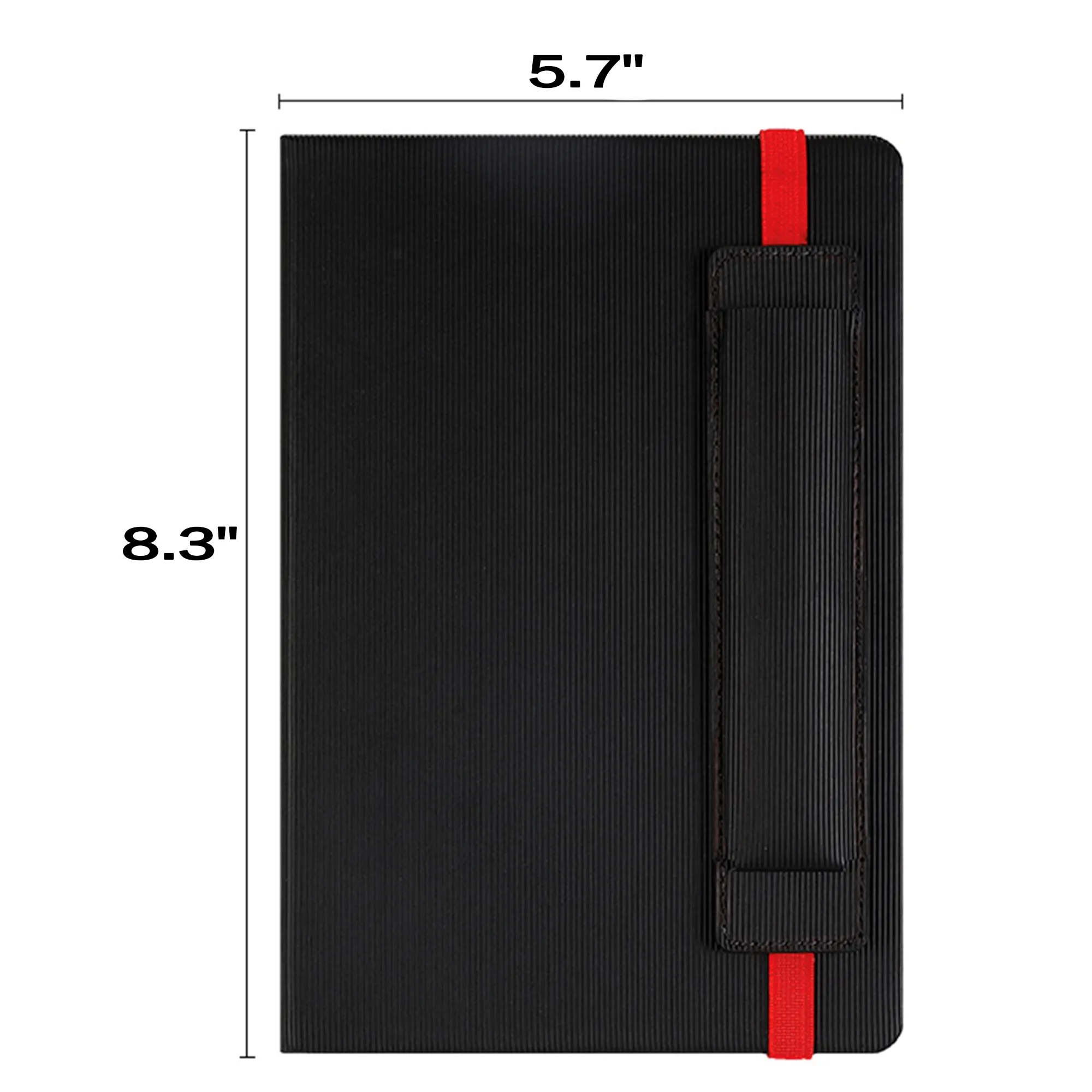 Leather Notebook With Pen Holder 6