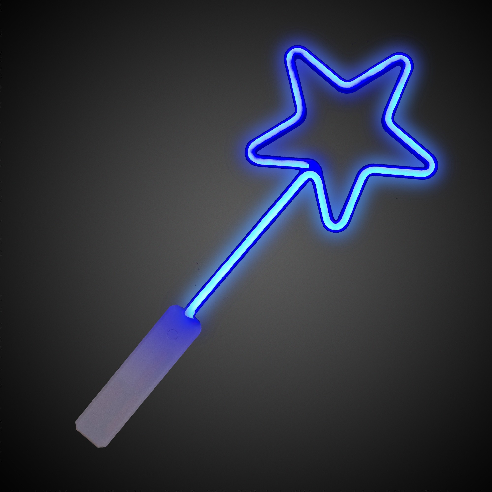 Blue Star Neon Wand 5