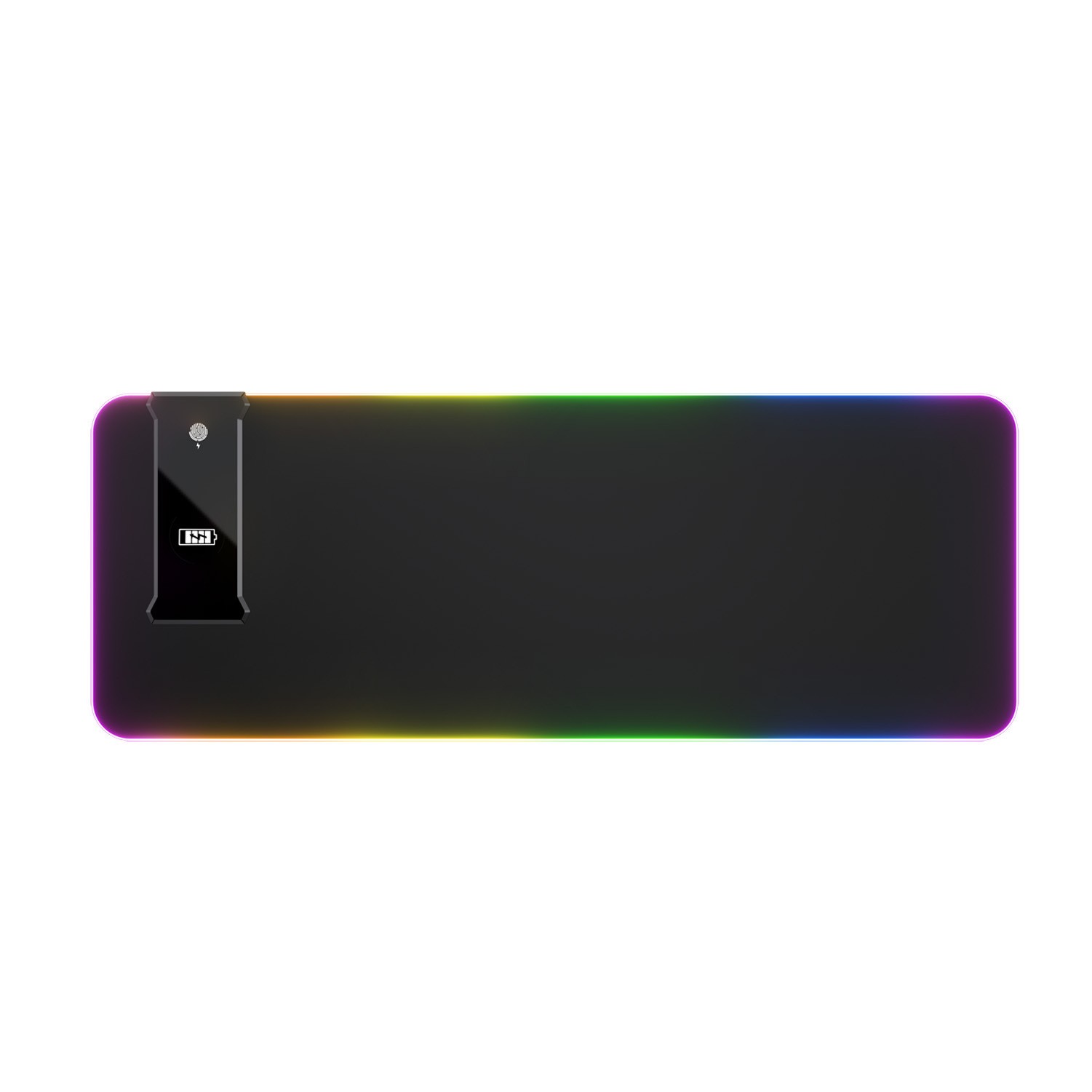 10W Wireless Charging Rgb Gaming Mouse Pad With Usb Port 3