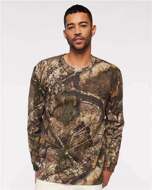 Men's Realtree® Camo Long Sleeve T-Shirt - 3981 5