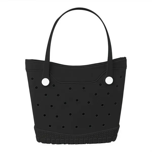 Rubber Beach Tote Bag - Waterproof Large Carryall 5