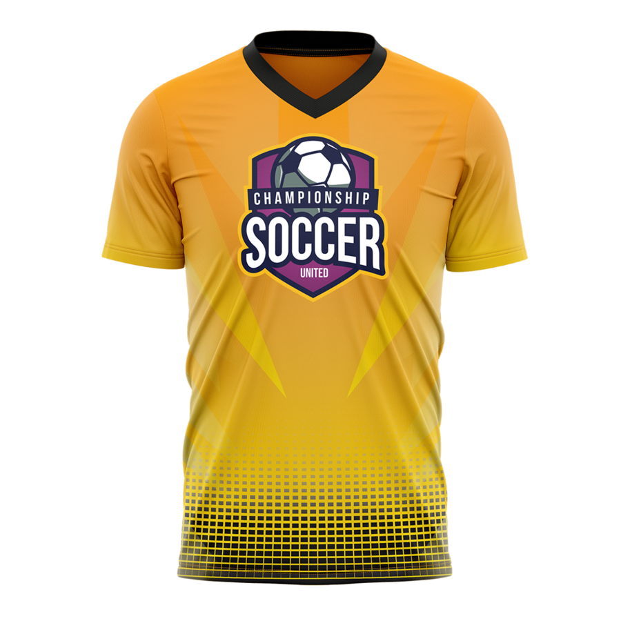 Men's and Kids' Sublimation Soccer Jersey - 180G Spandex 5