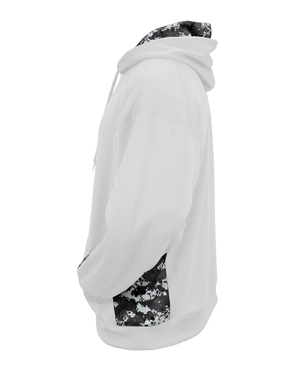 Youth Digital Camo Colorblock Performance Fleece Hooded Sweatshirt - 2464 19