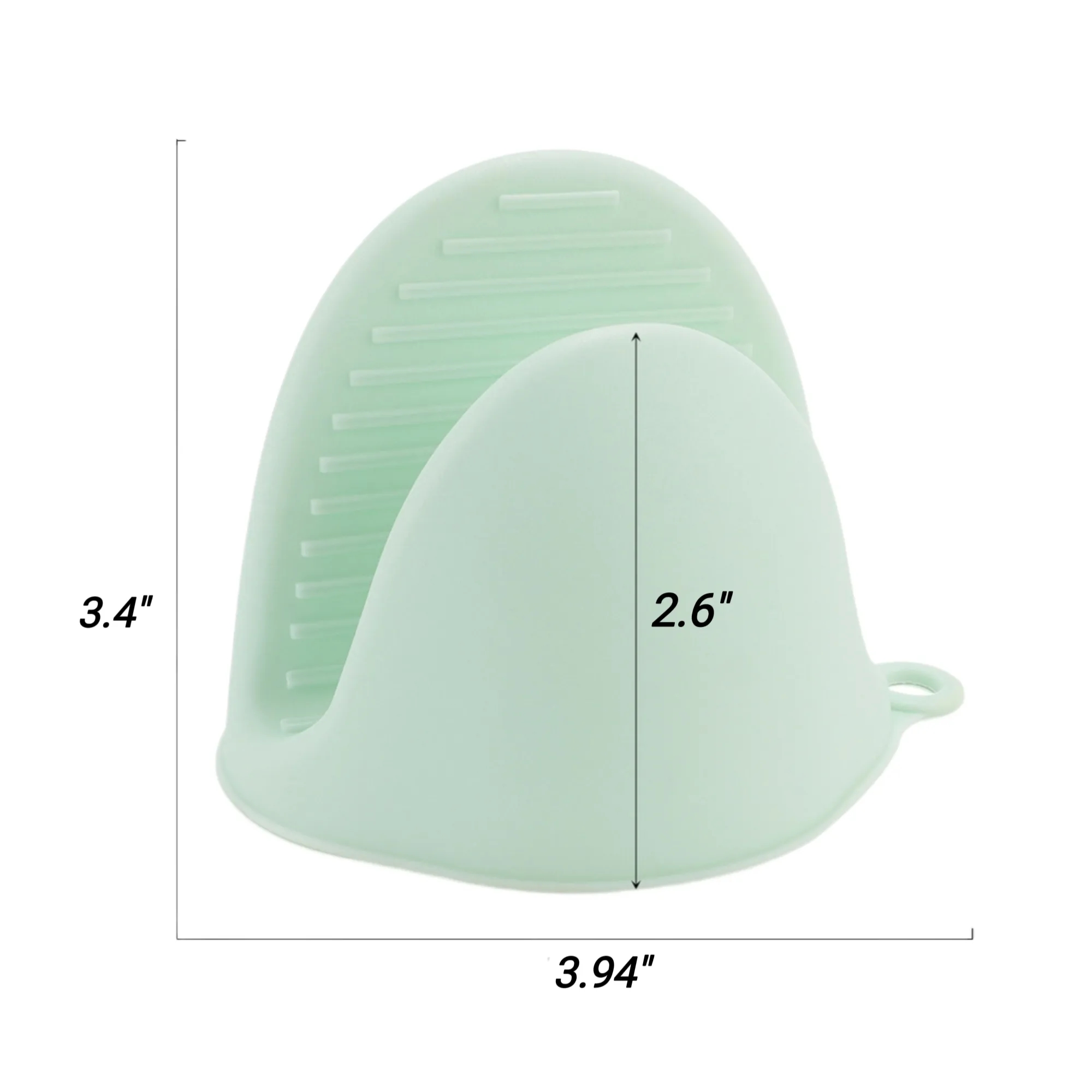 Silicone insulated oven mitt 6