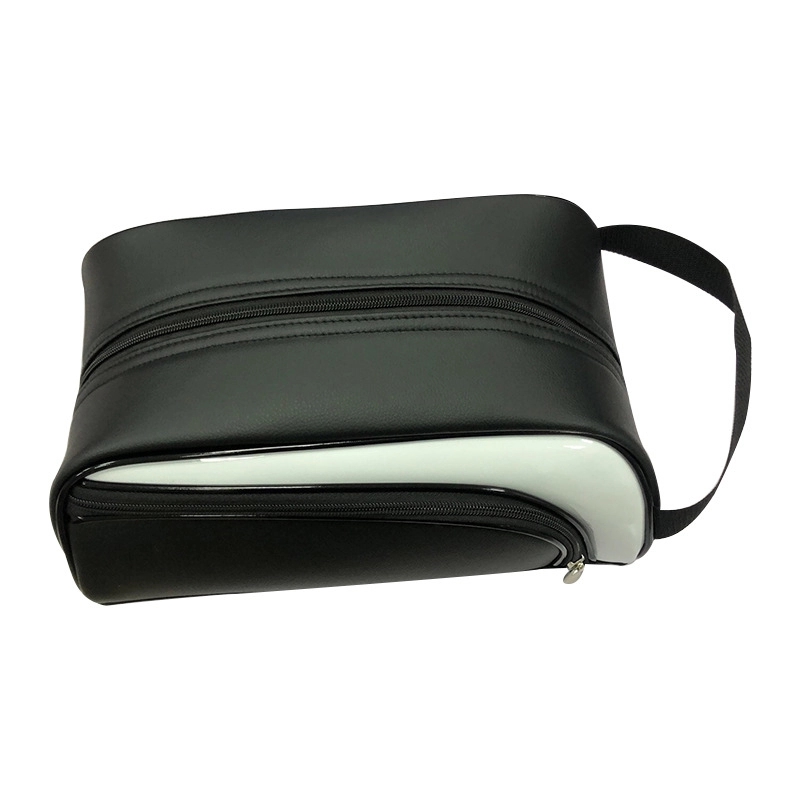 Custom Gift Colorblock PU Leather Golf Shoe Bag 2