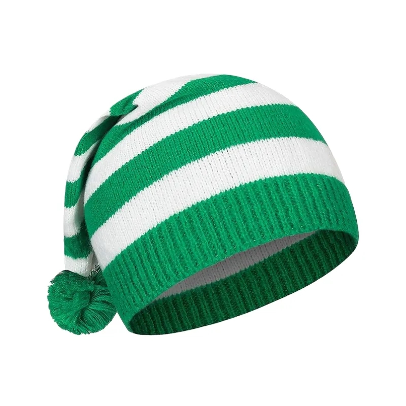 Christmas Beanie Knit Hat Holiday Hat 6