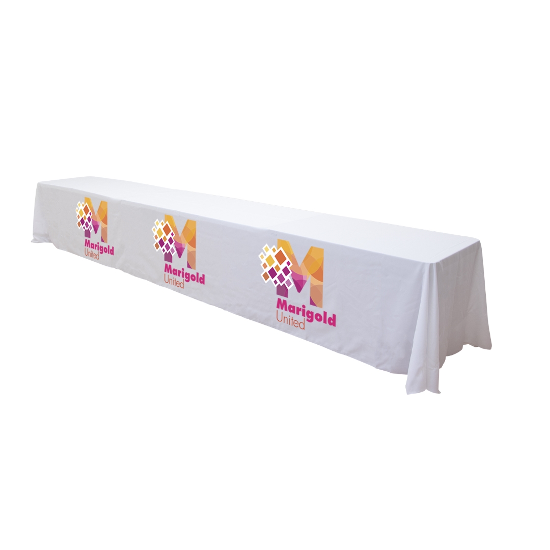 16' Standard Table Throw (Full-Color Front Only) 36