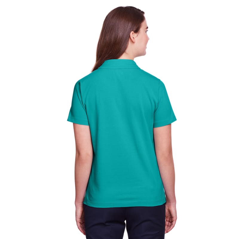 UltraClub Ladies' Lakeshore Stretch Cotton Performance Polo 1