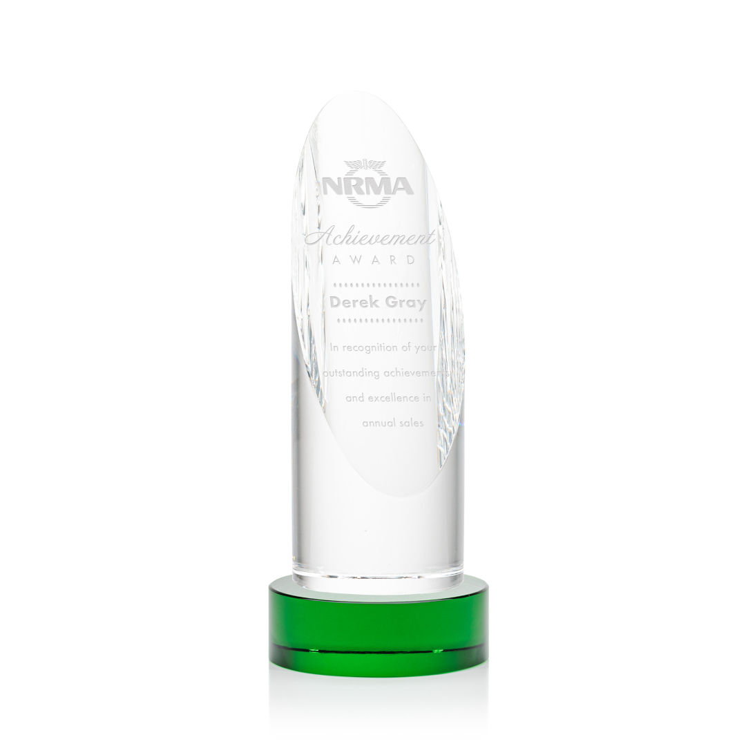 Lauder Award on Base - Green 8