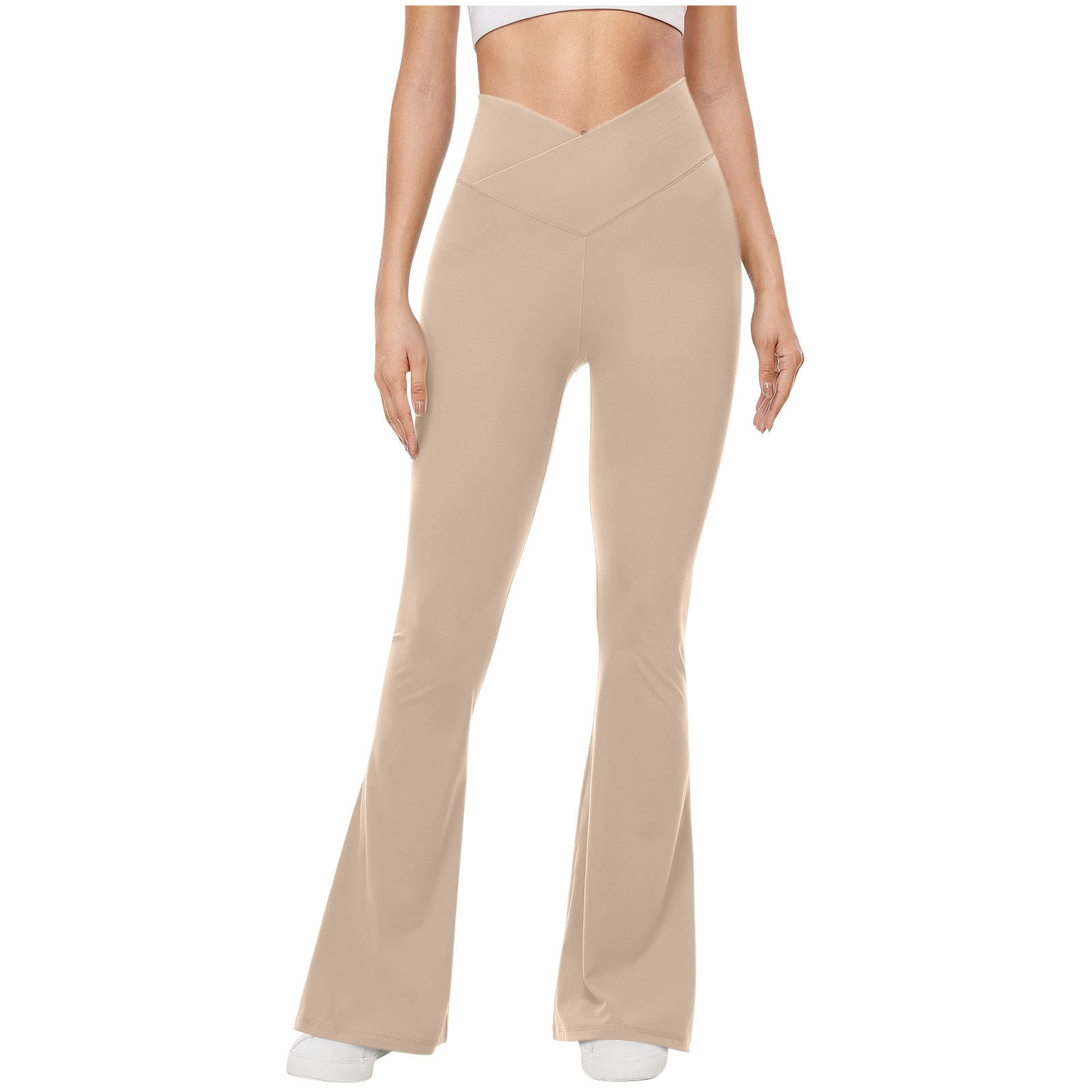 High Waisted Flare Leggings Yoga Pants 14