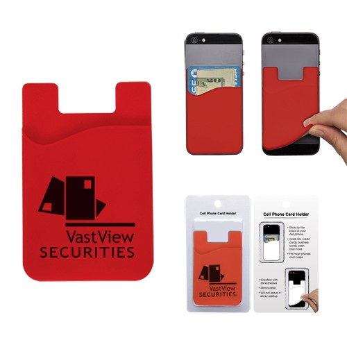 Cell Phone Card Holder w/Packaging 6