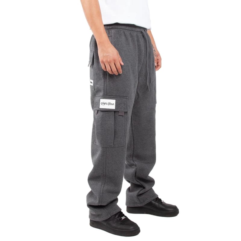 Shaka Wear Men's Fleece Cargo Pants 3